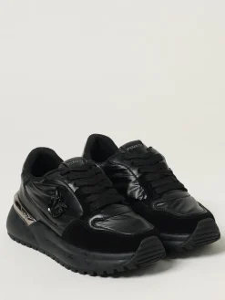 Sneakers Gem 07 Pinko in camoscio e nylon