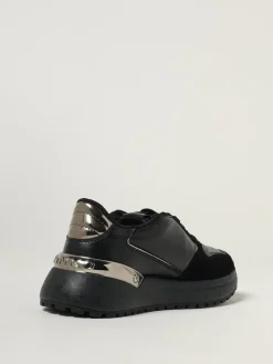 Sneakers Gem 07 Pinko in camoscio e nylon