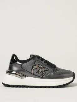 Sneakers Gem 07 Pinko pelle lamina e mesh