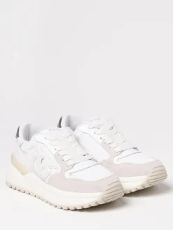 Sneakers Gem Pinko in pelle e mesh