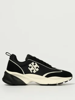 Sneakers Good Luck Tory Burch in camoscio e nylon