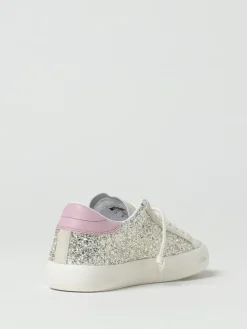 Sneakers Hill D.A.T.E. in pelle e glitter