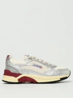 Sneakers Hyperway Autry in pelle laminata e mesh