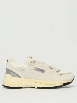 Sneakers Hyperway Autry in camoscio e mesh