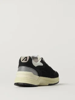 Sneakers Hyperway Autry in camoscio e mesh