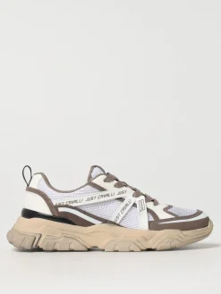 Sneakers Just Cavalli in mesh e pelle