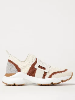 Sneakers Kate Tod's in maglia stretch crochet