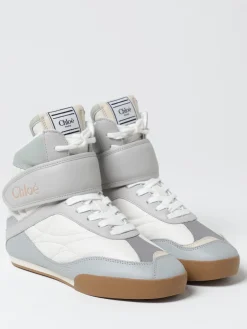 Sneakers Kick Chloè in pelle trapuntata