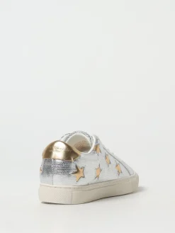 Sneakers Lane Star Kurt Geiger London in pelle laminata stampa lucertola