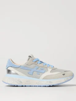 Sneakers Lauryn Premiata in camoscio e mesh