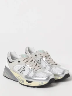 Sneakers Mased Premiata in pelle e mesh