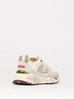 Sneakers Mased Premiata in pelle e mesh