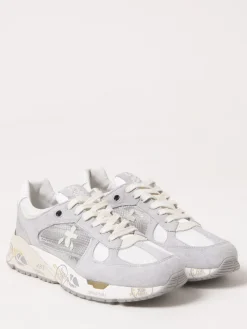 Sneakers Mased Premiata in camoscio e nylon