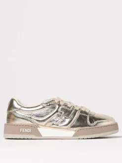 Sneakers Match Fendi in nappa laminata