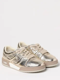 Sneakers Match Fendi in nappa laminata