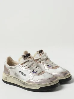 Sneakers Medalist Autry in pelle laminata e mesh used