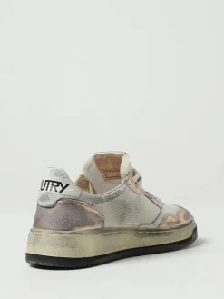 Sneakers Medalist Autry in pelle laminata e mesh used