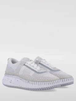 Sneakers Nama Chloé in mesh riciclato e camoscio