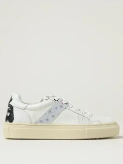 Sneakers One Love Axept in pelle martellata premium