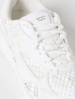 Sneakers Orbit Bottega Veneta in mesh a rete e gomma