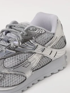 Sneakers Orbit in mesh e pelle sintetica laminata