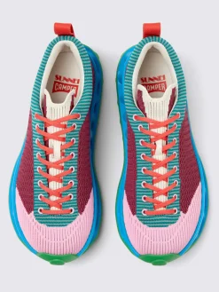 Sneakers Pelotissima Sunnei x Camper in maglia riciclata