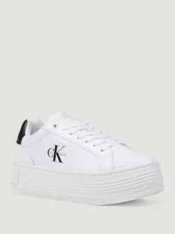Sneakers Platform Calvin Klein Jeans in pelle