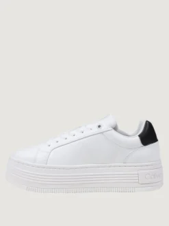 Sneakers Platform Calvin Klein Jeans in pelle