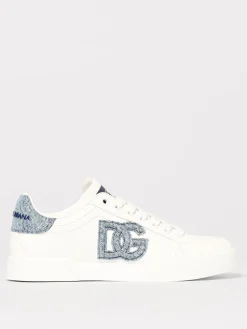 Sneakers Portofino Dolce & Gabbana in pelle e denim