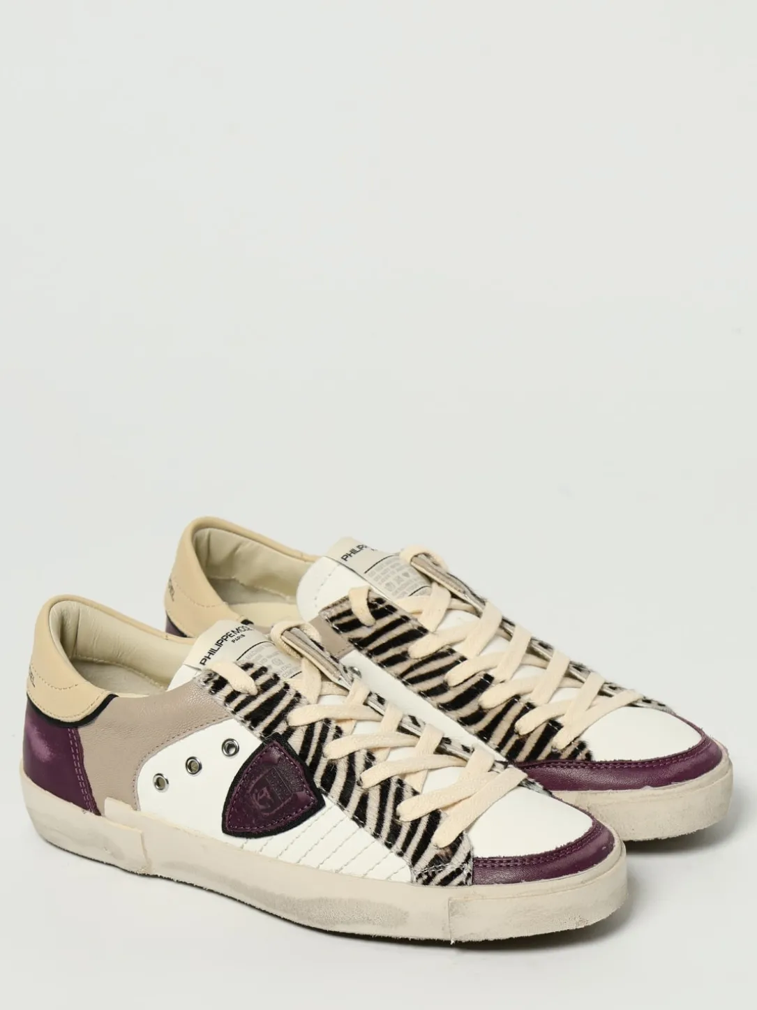 Sneakers Prsx Heritage '78 Philippe Model in pelle laminata used