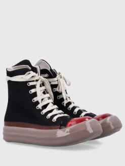 Sneakers Rick Owens Drkshdw in canvas di cotone e gomma smaltata