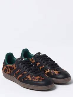 Sneakers Samba OG Adidas Originals in pelle e cavallino animalier