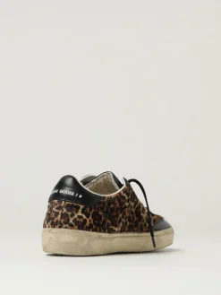 Sneakers Soul Star Golden Goose in cavallino animalier e pelle