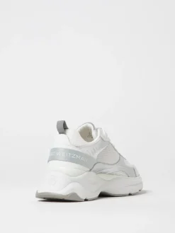 Sneakers Stuart Weitzman in mesh e pelle