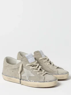 Sneakers Super-Star Golden Goose in camoscio used