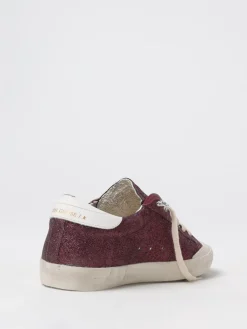 Sneakers Super-Star Golden Goose in pelle glitter used