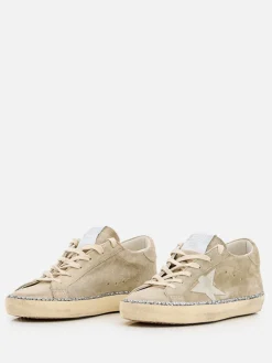 Sneakers Super-Star Golden Goose in camoscio used