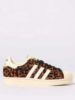 Sneakers Superstar II Adidas Originals in cavallino animalier
