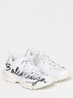 Sneakers Track Signature Balenciaga in mesh e pelle sintetica