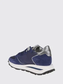 Sneakers Tropez Haute Philippe Model in camoscio e mesh