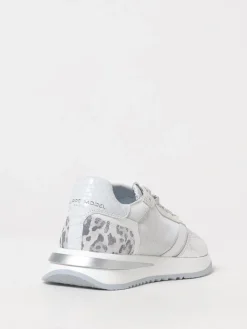 Sneakers Tropez Philippe Model in pelle stampata e mesh