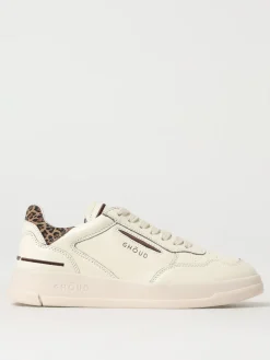 Sneakers Tweener Ghoud in pelle e camoscio animalier