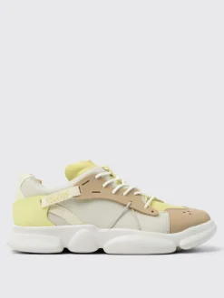 Sneakers Twins Camper in pelle e tessuto riciclato