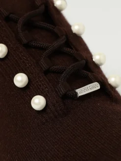 Sneakers Veles Jimmy Choo in maglia di cashmere