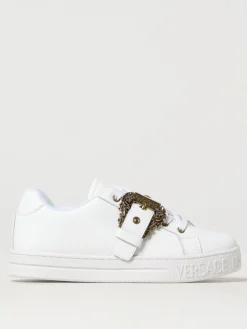 Sneakers Versace Jeans Couture in pelle con fibbia Baroque