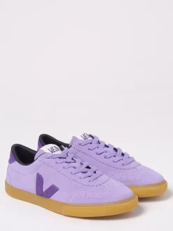 Sneakers Volley Veja in camoscio con motivo brogue