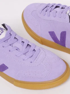 Sneakers Volley Veja in camoscio con motivo brogue