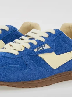 Sneakers Windspin Autry in camoscio