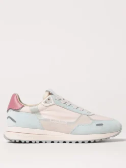 Sneakers Woolrich in camoscio e nylon