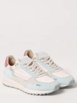 Sneakers Woolrich in camoscio e nylon